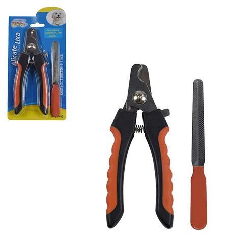 Alicate corte de unha para cachorro com lixa 15,5cm - Fw Menor preço em Alicate corte de unha para cachorro com lixa 15,5cm - Fw