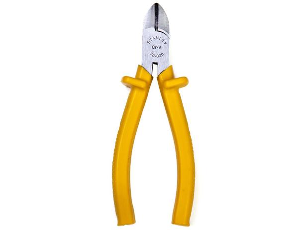 Alicate Corte Diagonal 6” Stanley - 70-020 Isolado Menor preço em Alicate Corte Diagonal 6” Stanley - 70-020 Isolado