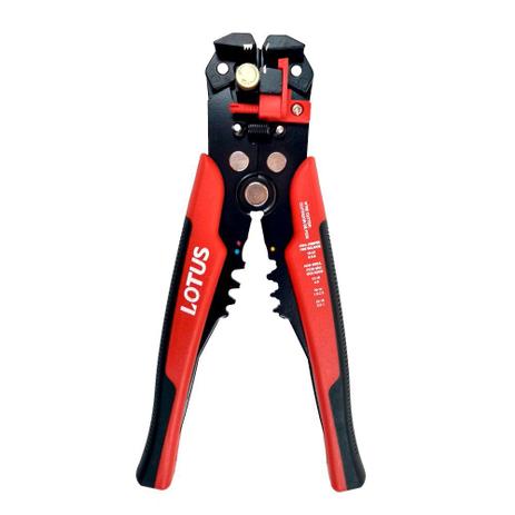 Alicate crimpador automático para decapagem de cabos 0,2 a 6 mm (7 bitolas diferentes) - Lotus Menor preço em Alicate crimpador automático para decapagem de cabos 0,2 a 6 mm (7 bitolas diferentes) - Lotus