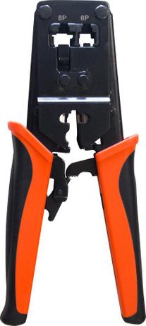 Alicate crimpador em dois estágios 8” AC polido plastificado - Belfix Menor preço em Alicate crimpador em dois estágios 8” AC polido plastificado - Belfix