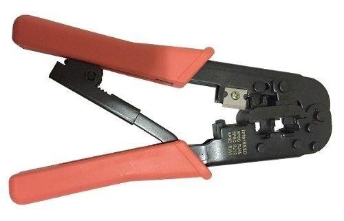 Alicate Crimpar Rj45/rj12/rj11 Interneed C/ctraca 568 Menor preço em Alicate Crimpar Rj45/rj12/rj11 Interneed C/ctraca 568