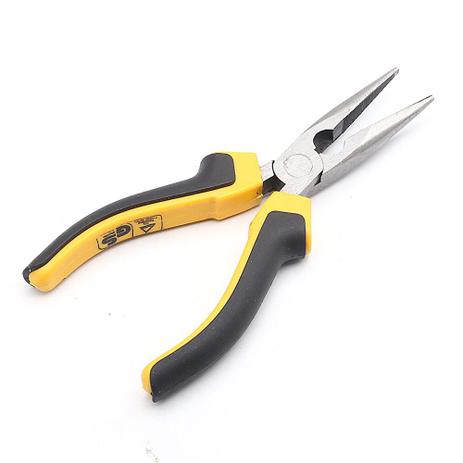 Alicate de Bico Meia Cana de 6 Pol. com Cabo Amarelo e Preto EDA-7ZB Menor preço em Alicate de Bico Meia Cana de 6 Pol. com Cabo Amarelo e Preto EDA-7ZB