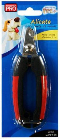 Alicate de Corte Para Cortar Unhas de Cachorros Médio Western PET-59 Menor preço em Alicate de Corte Para Cortar Unhas de Cachorros Médio Western PET-59
