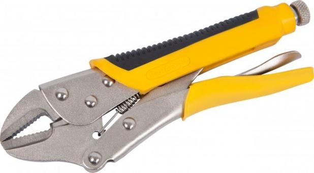 Alicate de Pressao Bico Reto 10” Aço Carbono Antideslizante - Paraboni Menor preço em Alicate de Pressao Bico Reto 10” Aço Carbono Antideslizante - Paraboni