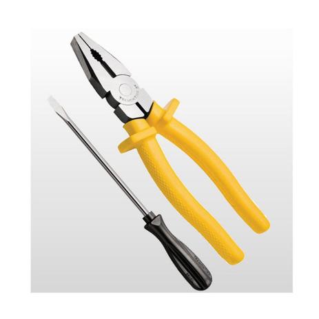 Alicate Universal 8 Isolado 1000v Amarelo Ref. 43408034 - Tramontina - Tramomtina Menor preço em Alicate Universal 8 Isolado 1000v Amarelo Ref. 43408034 - Tramontina - Tramomtina
