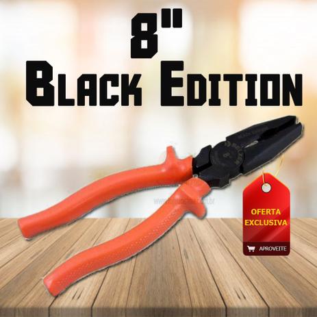 Alicate Universal 8 Pol em Aço Cromo Vanadium Belzer Black Edition 219022-1BBR Cabo Emborrachado Menor preço em Alicate Universal 8 Pol em Aço Cromo Vanadium Belzer Black Edition 219022-1BBR Cabo Emborrachado