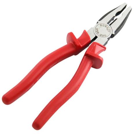Alicate Universal 8Pol. Cabo PVC Robust Menor preço em Alicate Universal 8Pol. Cabo PVC Robust