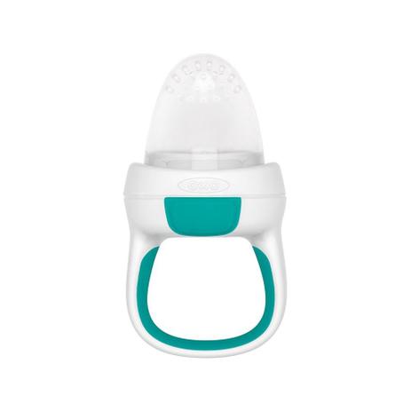 Alimentador de Silicone com Tampa para Bebê Verde - Oxo Tot Menor preço em Alimentador de Silicone com Tampa para Bebê Verde - Oxo Tot