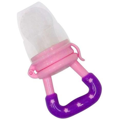 Alimentador de Silicone Rosa - Pais e filhos Menor preço em Alimentador de Silicone Rosa - Pais e filhos