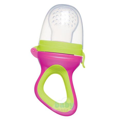 Alimentador Porta Frutinha Baby Rosa Buba Menor preço em Alimentador Porta Frutinha Baby Rosa Buba