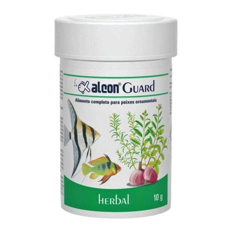 Alimento Completo Alcon Guard Herbal Para Peixes 10g Menor preço em Alimento Completo Alcon Guard Herbal Para Peixes 10g