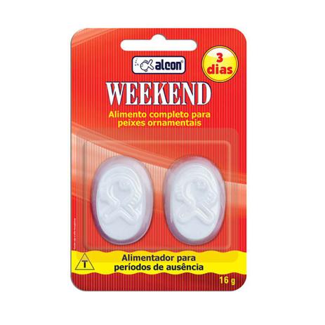 Alimento Completo Alcon Weekend Para Peixes Ornamentais 16g Menor preço em Alimento Completo Alcon Weekend Para Peixes Ornamentais 16g