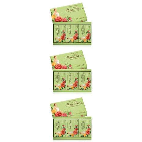 Alma De Flores Clássico Sabonetes Barra 3x130g (Kit C/03) Menor preço em Alma De Flores Clássico Sabonetes Barra 3x130g (Kit C/03)