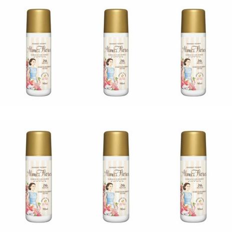 Alma De Flores Flor Branca Desodorante Spray 90ml (Kit C/06) Menor preço em Alma De Flores Flor Branca Desodorante Spray 90ml (Kit C/06)