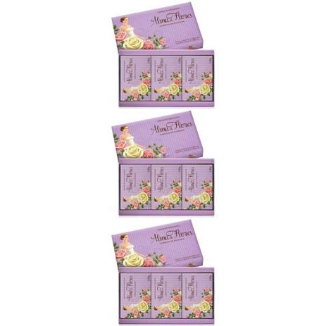 Alma De Flores Lavanda Sabonetes Barra 3x130g (Kit C/03) Menor preço em Alma De Flores Lavanda Sabonetes Barra 3x130g (Kit C/03)