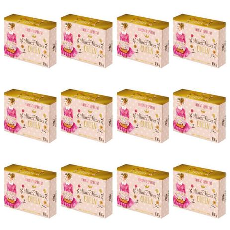 Alma De Flores Queen Sabonete 130g (Kit C/12) Menor preço em Alma De Flores Queen Sabonete 130g (Kit C/12)