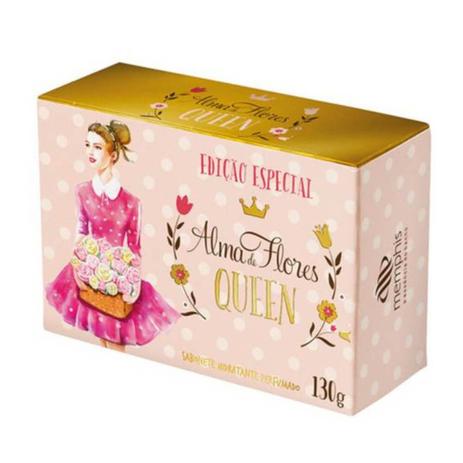 Alma De Flores Queen Sabonete 130g Menor preço em Alma De Flores Queen Sabonete 130g
