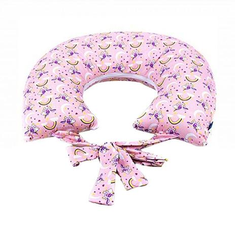Almofada Amamentação Antialérgica com Laço Unicórnio Rosa - A. constantini enxoval de bebê Menor preço em Almofada Amamentação Antialérgica com Laço Unicórnio Rosa - A. constantini enxoval de bebê