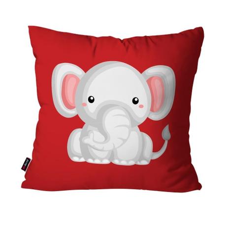 Almofada Avulsa Vermelho Elefante - Pump up é boa?