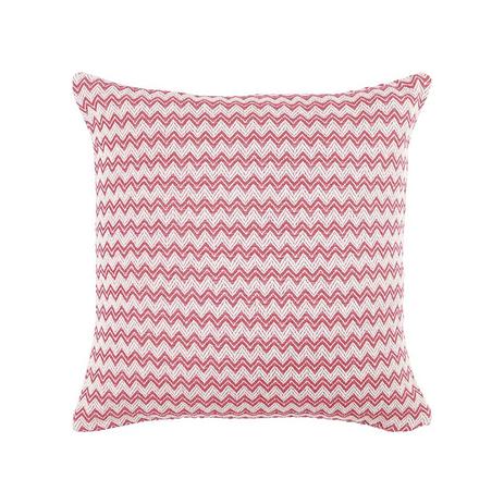 Almofada Campestre Missoni de 40 x 40 cm Vermelha - Artesanal teares é boa?