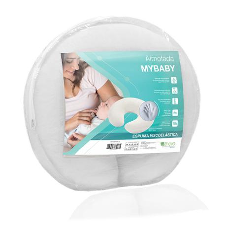 Almofada de Amamentação Viscoelástica Branca - My Baby - Copespuma Menor preço em Almofada de Amamentação Viscoelástica Branca - My Baby - Copespuma