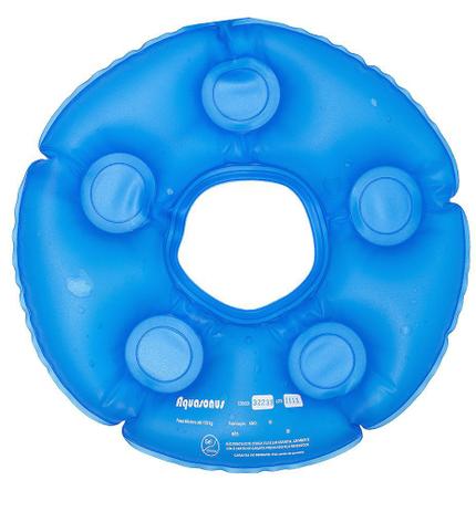 Almofada de Gel Caixa de Ovo Redonda com Orifício Anti-Escaras - Aquasonus Menor preço em Almofada de Gel Caixa de Ovo Redonda com Orifício Anti-Escaras - Aquasonus