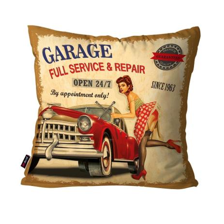 Almofada Decorativa Avulsa Bege Garage - Pump up Menor preço em Almofada Decorativa Avulsa Bege Garage - Pump up
