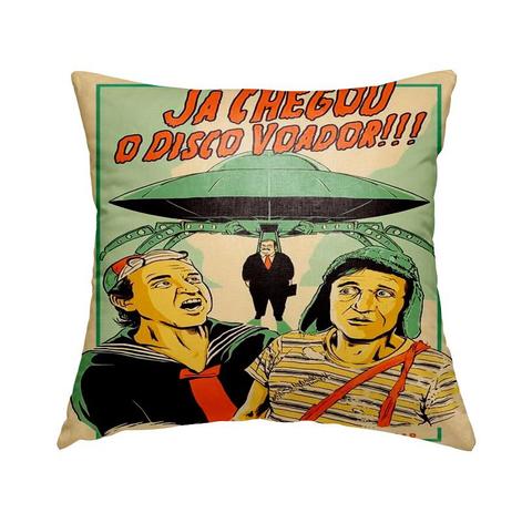 Almofada Decorativa Chaves , já chegou o disco voador - Cn confecções Menor preço em Almofada Decorativa Chaves , já chegou o disco voador - Cn confecções