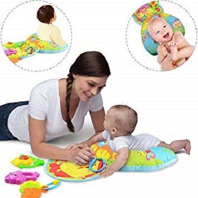 Almofada divertida para bebe 2 em 1 travesseiro infantil de atividades e dormir brinquedo com acesso - Makeda Menor preço em Almofada divertida para bebe 2 em 1 travesseiro infantil de atividades e dormir brinquedo com acesso - Makeda