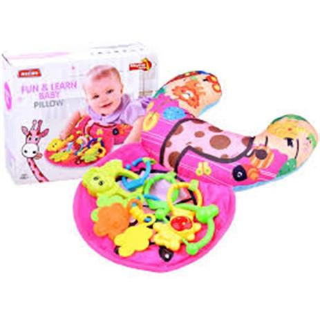 Almofada divertida para bebe 2 em 1 travesseiro rosa infantil de atividades e dormir brinquedo com a - Faça resolva Menor preço em Almofada divertida para bebe 2 em 1 travesseiro rosa infantil de atividades e dormir brinquedo com a - Faça resolva