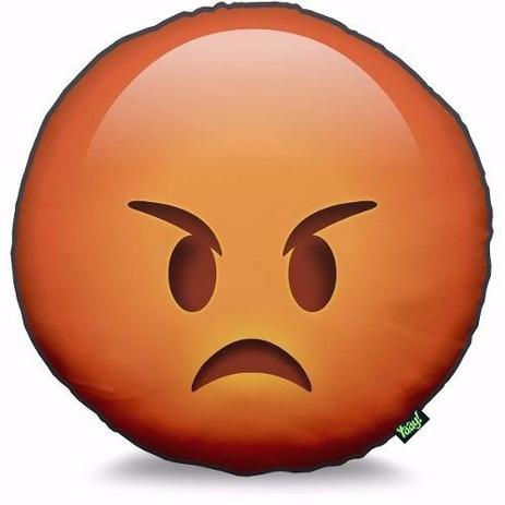 Almofada Emoticon Bravo Com Raiva Emoji 35x35cm Travesseiro - Yaay Menor preço em Almofada Emoticon Bravo Com Raiva Emoji 35x35cm Travesseiro - Yaay