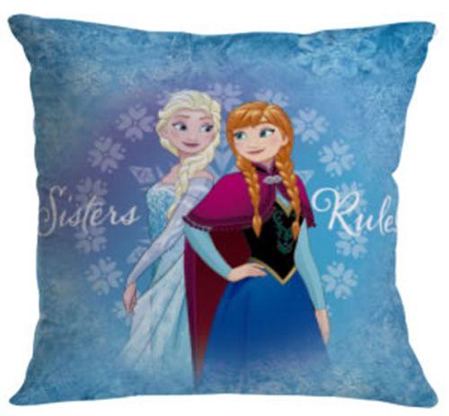 Almofada Fibra Microfibra Frozen Elsa e Anna - Zona criativa Menor preço em Almofada Fibra Microfibra Frozen Elsa e Anna - Zona criativa