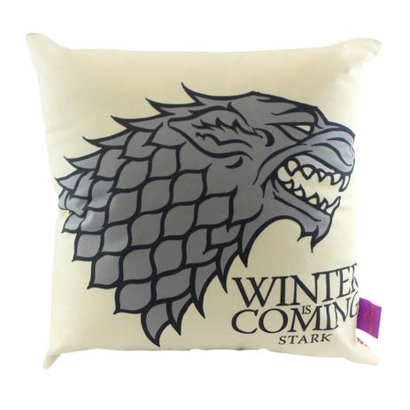 Almofada Fibra Veludo Stark De Game Of Thrones Zona Criativa 10062920 Menor preço em Almofada Fibra Veludo Stark De Game Of Thrones Zona Criativa 10062920