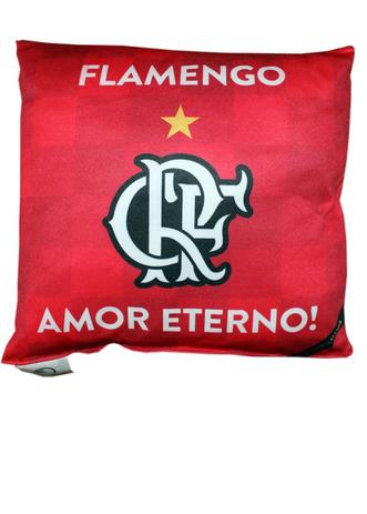 Almofada Flamengo Amor Eterno - Torcida baby Menor preço em Almofada Flamengo Amor Eterno - Torcida baby