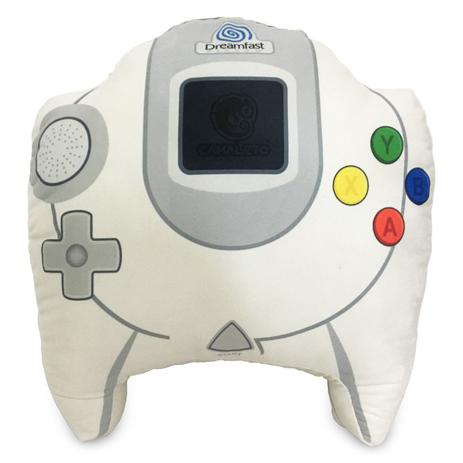 Almofada Gamer Inspirada no Controle de Video Game DreamCast - Camaleão Preto Menor preço em Almofada Gamer Inspirada no Controle de Video Game DreamCast - Camaleão Preto