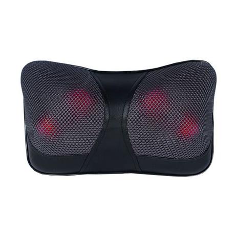 Almofada Massageadora Pillow Shiatsu 4 Rollers Bivolt - Fisio power Menor preço em Almofada Massageadora Pillow Shiatsu 4 Rollers Bivolt - Fisio power