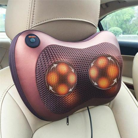 Almofada Massageadora Shiatsu infravermelho Bivolt Premium - Online é boa?