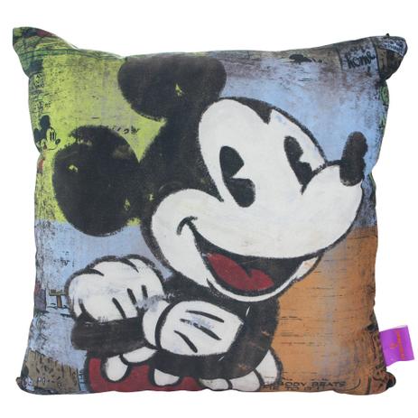 Almofada Mickey Mouse Colors de Fibra Veludo 40x40cm - Zona Criativa Menor preço em Almofada Mickey Mouse Colors de Fibra Veludo 40x40cm - Zona Criativa