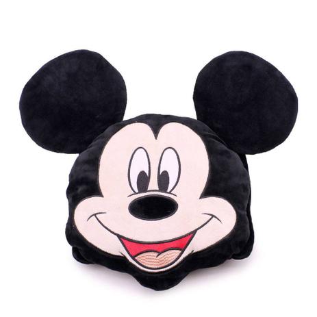 Almofada Multi-Função Formato Mickey (Fibra) - Disney - Village Menor preço em Almofada Multi-Função Formato Mickey (Fibra) - Disney - Village