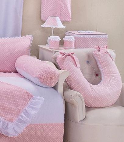 Almofada para Amamentação 1 peça Gold Rosa - I9 baby Menor preço em Almofada para Amamentação 1 peça Gold Rosa - I9 baby