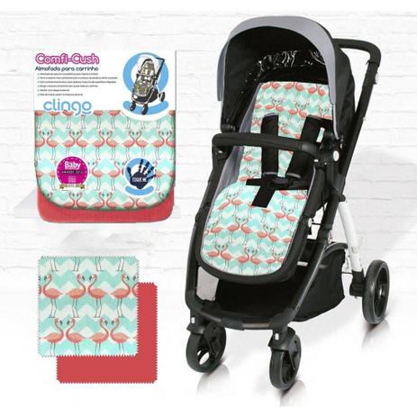 Almofada Para Carrinho De Bebê Comfi-cush Flamingo Clingo Menor preço em Almofada Para Carrinho De Bebê Comfi-cush Flamingo Clingo