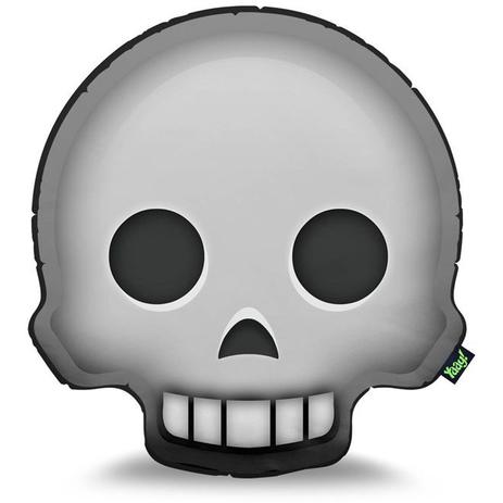 Almofada Personalizada Emoticon Emoji Whatsapp Caveira - Yaay Menor preço em Almofada Personalizada Emoticon Emoji Whatsapp Caveira - Yaay