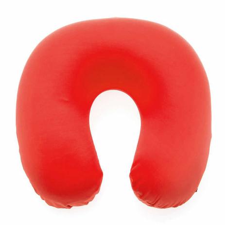 Almofada Pescoço Microperolas Liso - Vermelho - Zona criativa Menor preço em Almofada Pescoço Microperolas Liso - Vermelho - Zona criativa