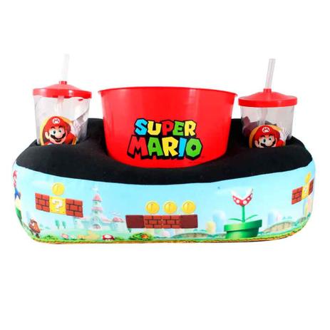 Almofada pipoca super mario - Zona criativa Menor preço em Almofada pipoca super mario - Zona criativa