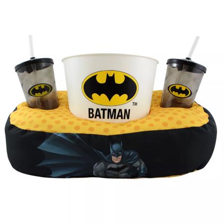 Almofada Porta Pipoca Batman - Geek10 Menor preço em Almofada Porta Pipoca Batman - Geek10