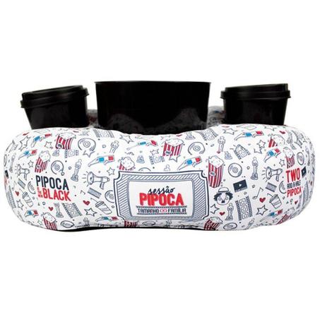Almofada Porta Pipoca Família Com 1 Balde E 2 Copos 550 Ml - Kathavento Menor preço em Almofada Porta Pipoca Família Com 1 Balde E 2 Copos 550 Ml - Kathavento