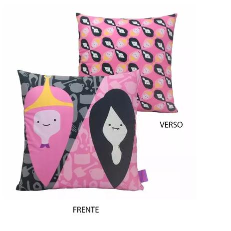 Almofada Princesas Hora De Aventura Veludo 40x40 Cm - Zc Menor preço em Almofada Princesas Hora De Aventura Veludo 40x40 Cm - Zc