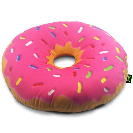 Almofada Rosquinha Donut - morango - Yaay Menor preço em Almofada Rosquinha Donut - morango - Yaay