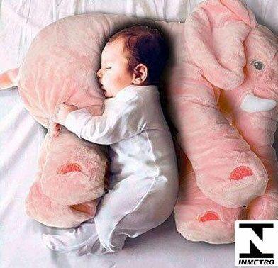 Almofada Travesseiro Elefante Pelúcia Bebê Dormir 60cm - Ursos e pelucias Menor preço em Almofada Travesseiro Elefante Pelúcia Bebê Dormir 60cm - Ursos e pelucias