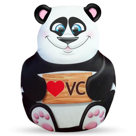 Almofada ursinho panda - urso pandinha apaixonado - Eba Menor preço em Almofada ursinho panda - urso pandinha apaixonado - Eba